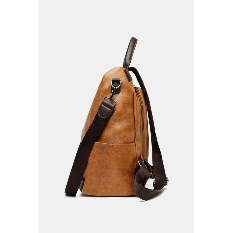 PU Leather Backpack Bag Apparel and Accessories