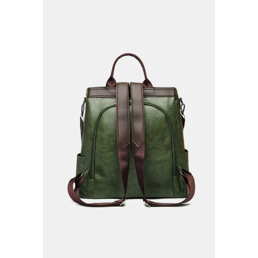 PU Leather Backpack Bag Apparel and Accessories