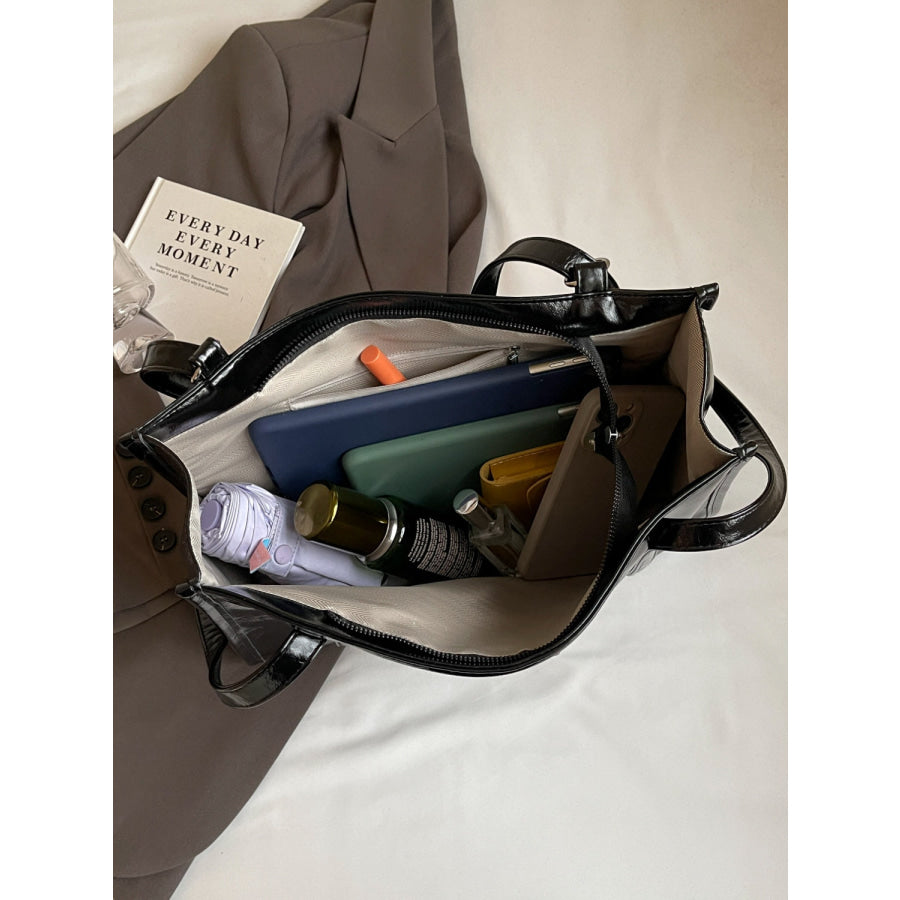PU Leather Bow Shoulder Bag Apparel and Accessories