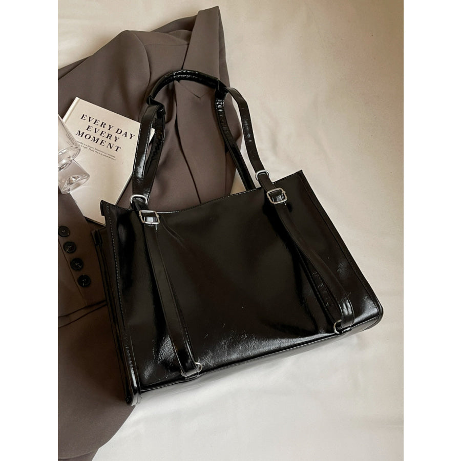 PU Leather Bow Shoulder Bag Apparel and Accessories