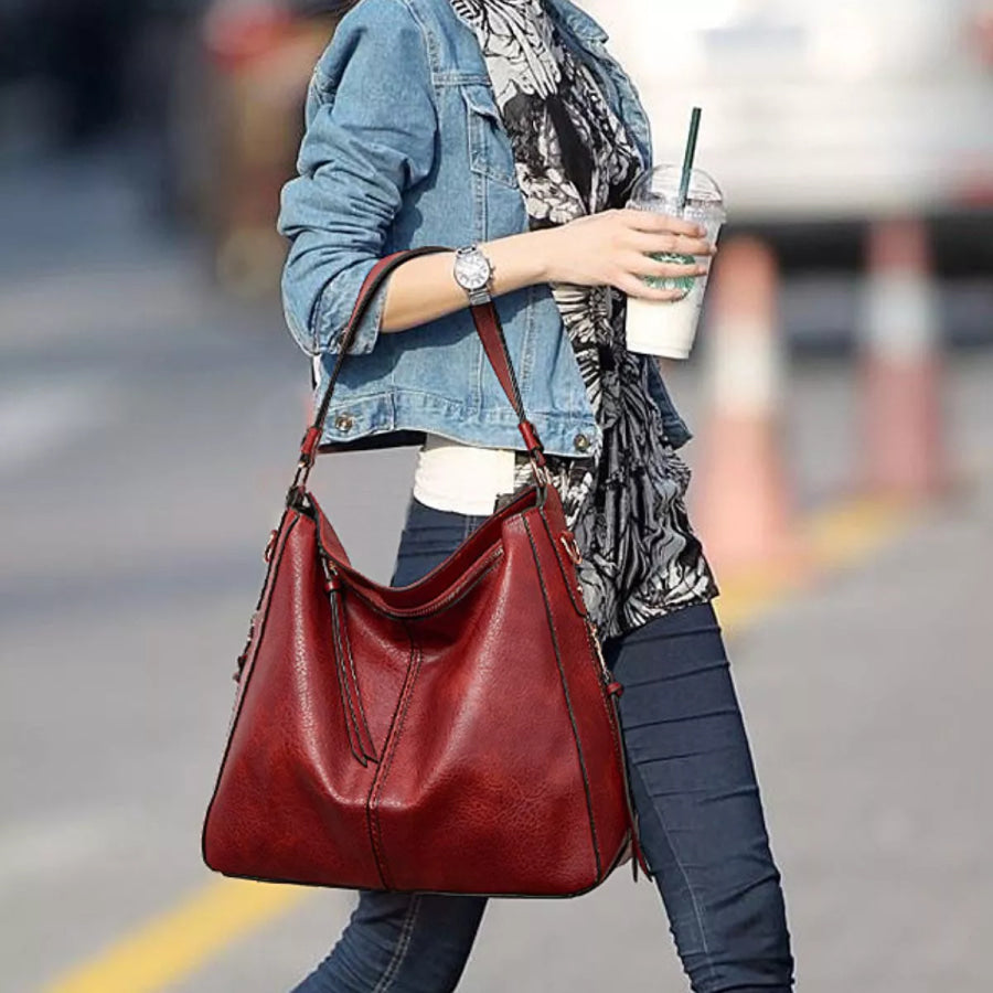 PU Leather Crossbody Bag Apparel and Accessories