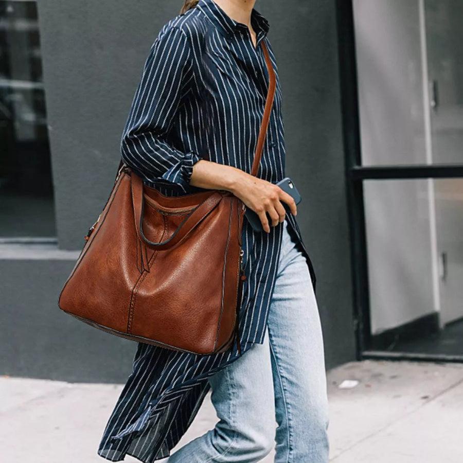 PU Leather Crossbody Bag Apparel and Accessories