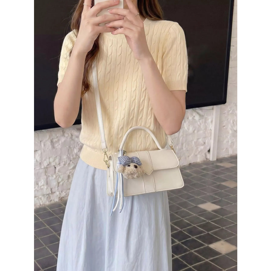 PU Leather Crossbody Bag Apparel and Accessories