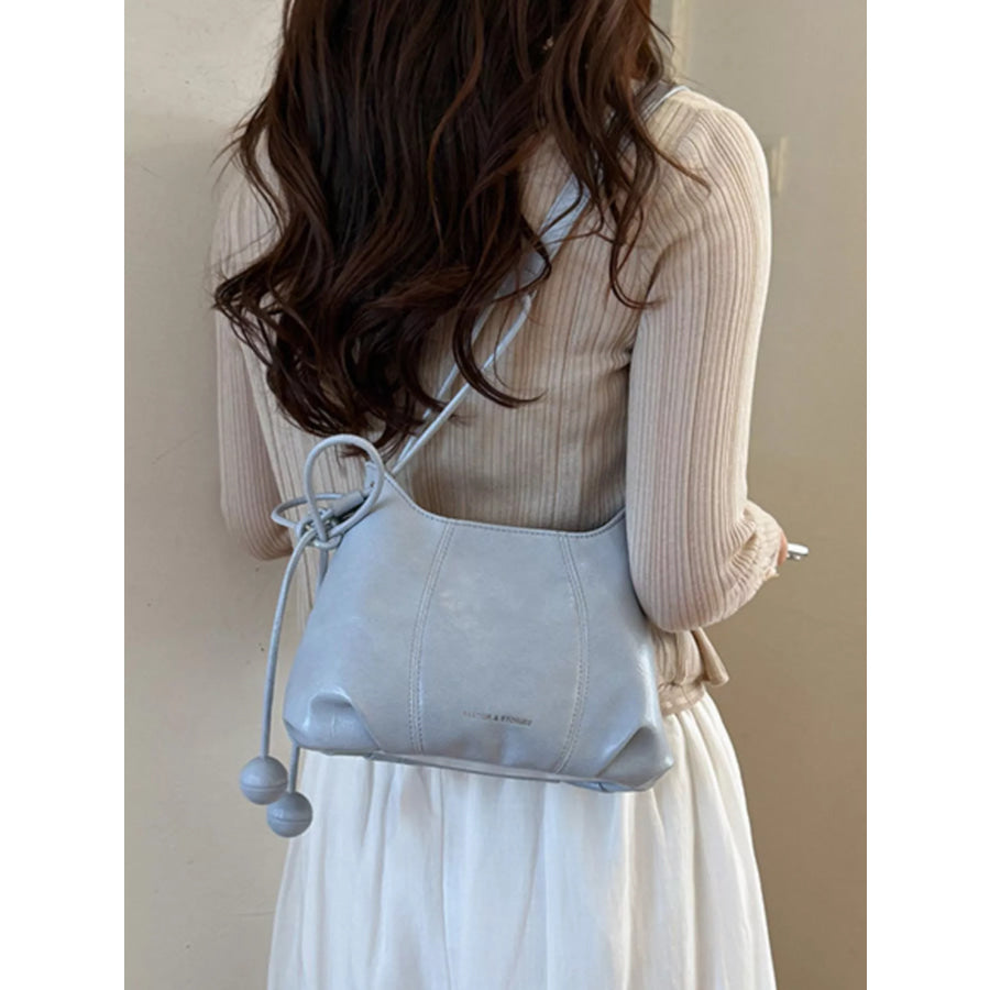 PU Leather Crossbody Bag Blue / onesize Apparel and Accessories