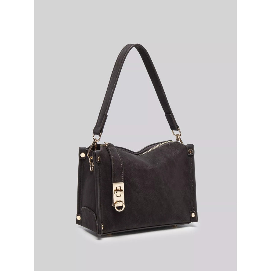 PU Leather Crossbody Bag with Adjustable Strap Apparel and Accessories