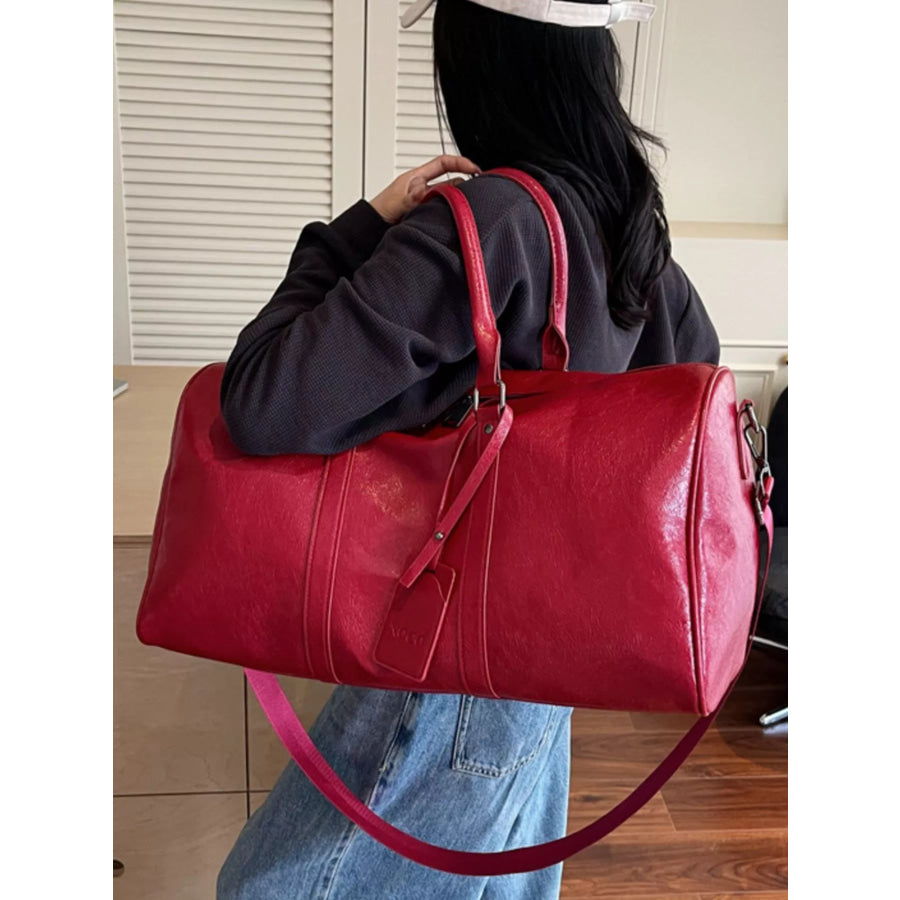 PU Leather Duffle Bag Apparel and Accessories