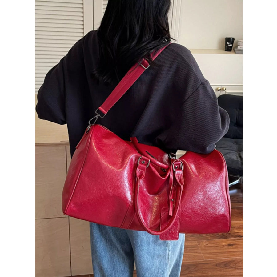 PU Leather Duffle Bag Apparel and Accessories