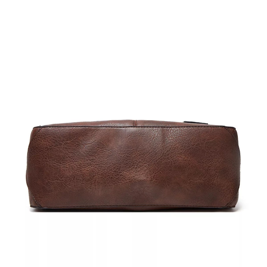 PU Leather Hobo Handbag Apparel and Accessories