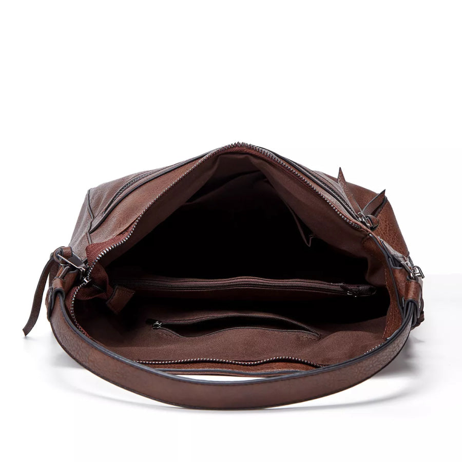 PU Leather Hobo Shoulder Bag Apparel and Accessories