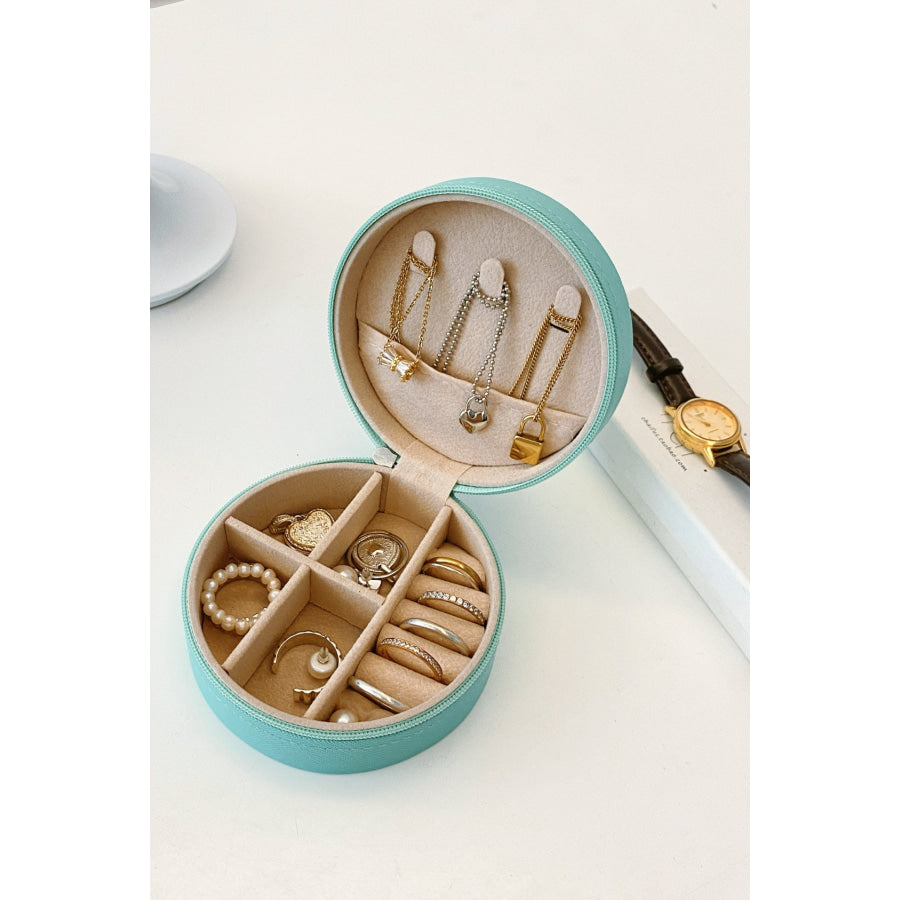 PU Leather Jewelry Storage Box Apparel and Accessories
