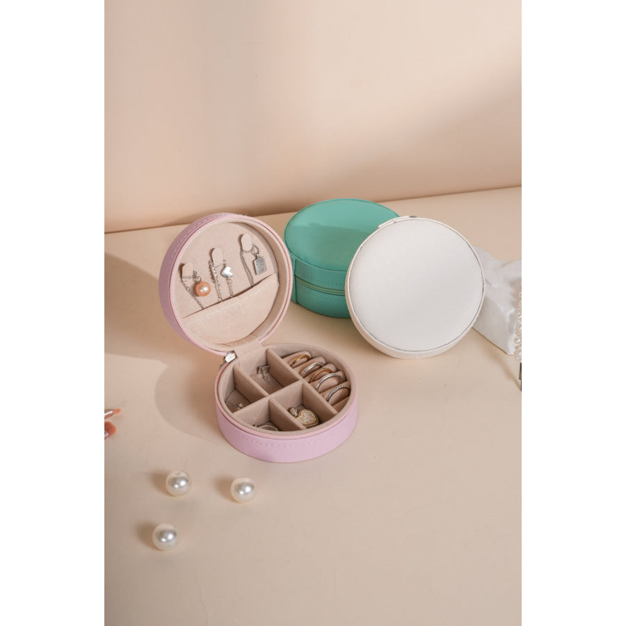 PU Leather Jewelry Storage Box Apparel and Accessories