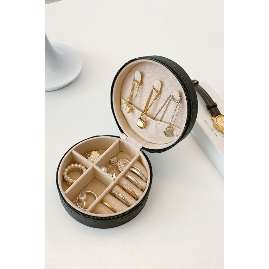 PU Leather Jewelry Storage Box Apparel and Accessories