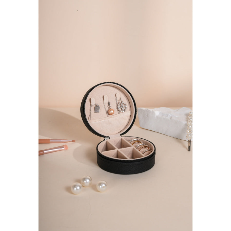 PU Leather Jewelry Storage Box Apparel and Accessories