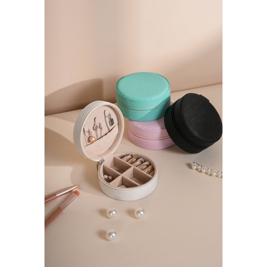 PU Leather Jewelry Storage Box Apparel and Accessories