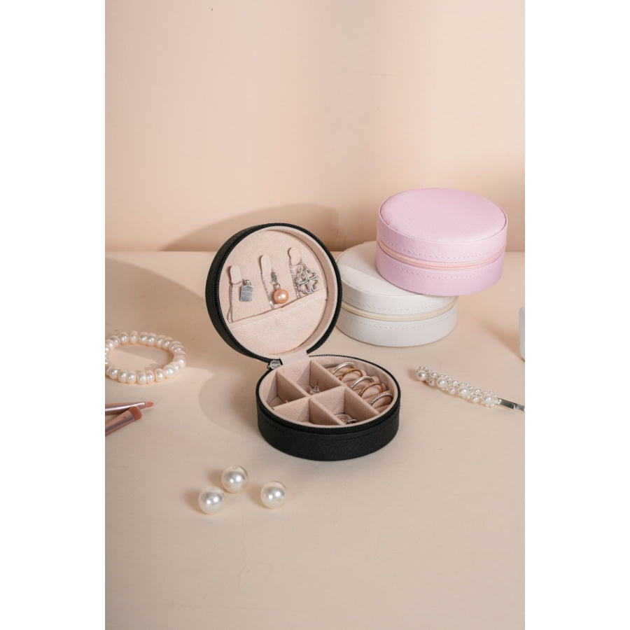 PU Leather Jewelry Storage Box Apparel and Accessories