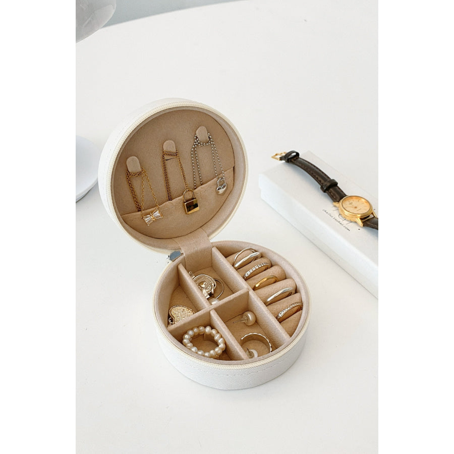 PU Leather Jewelry Storage Box Apparel and Accessories
