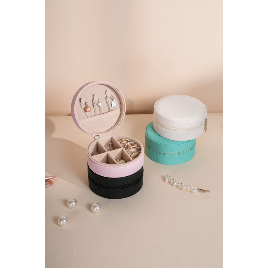 PU Leather Jewelry Storage Box Apparel and Accessories