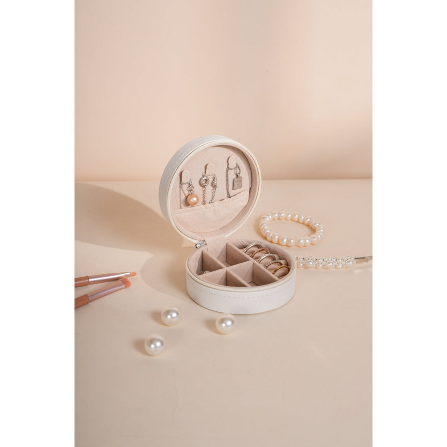 PU Leather Jewelry Storage Box Apparel and Accessories