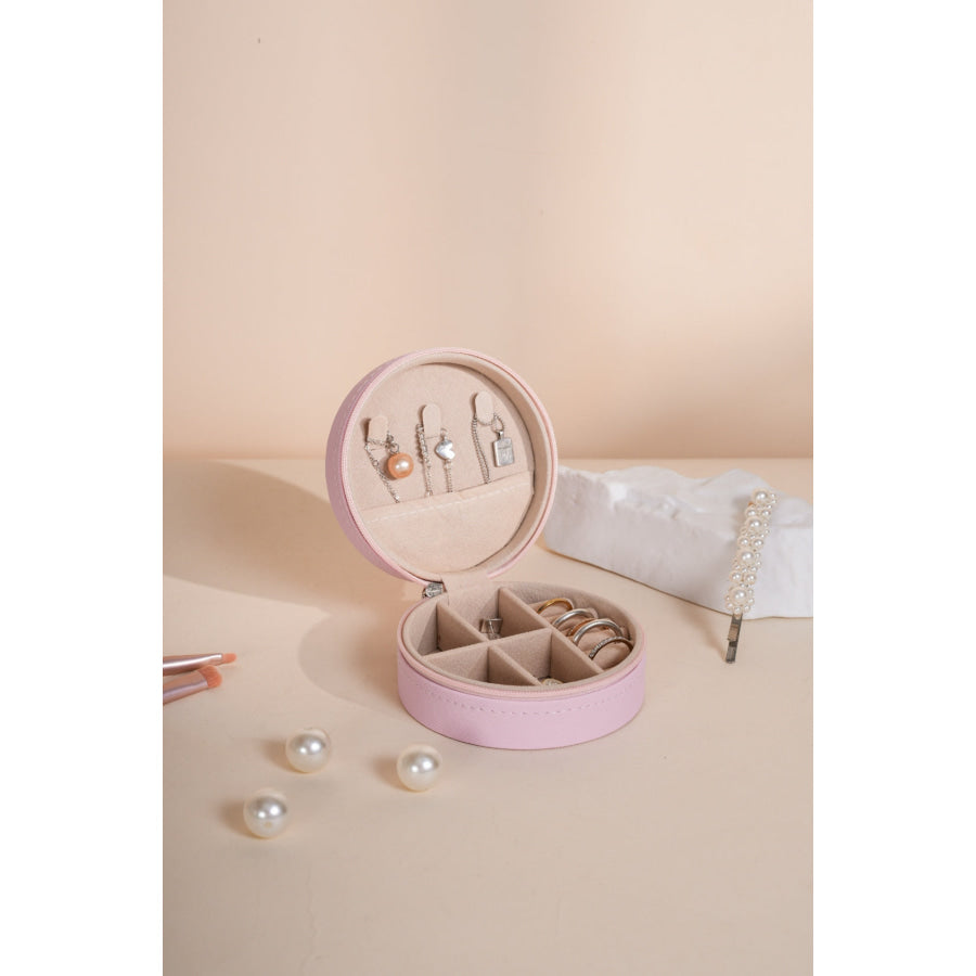 PU Leather Jewelry Storage Box Apparel and Accessories