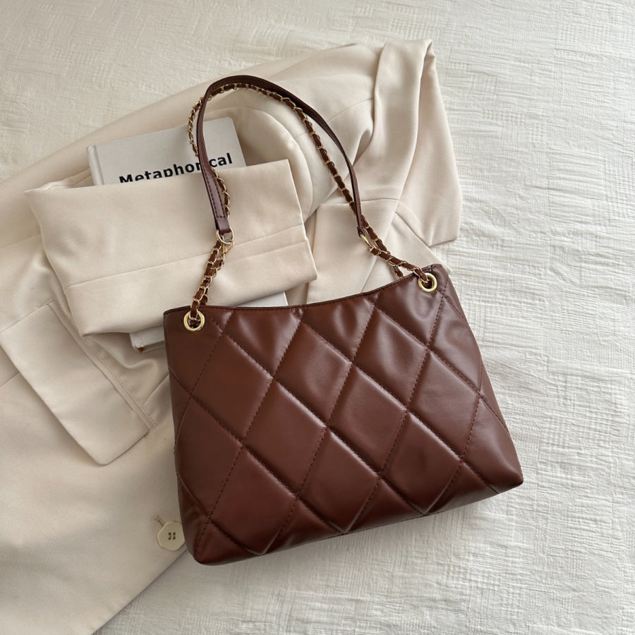 PU Leather Medium Handbag Apparel and Accessories