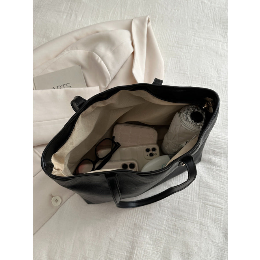 PU Leather Medium Shoulder Bag Apparel and Accessories