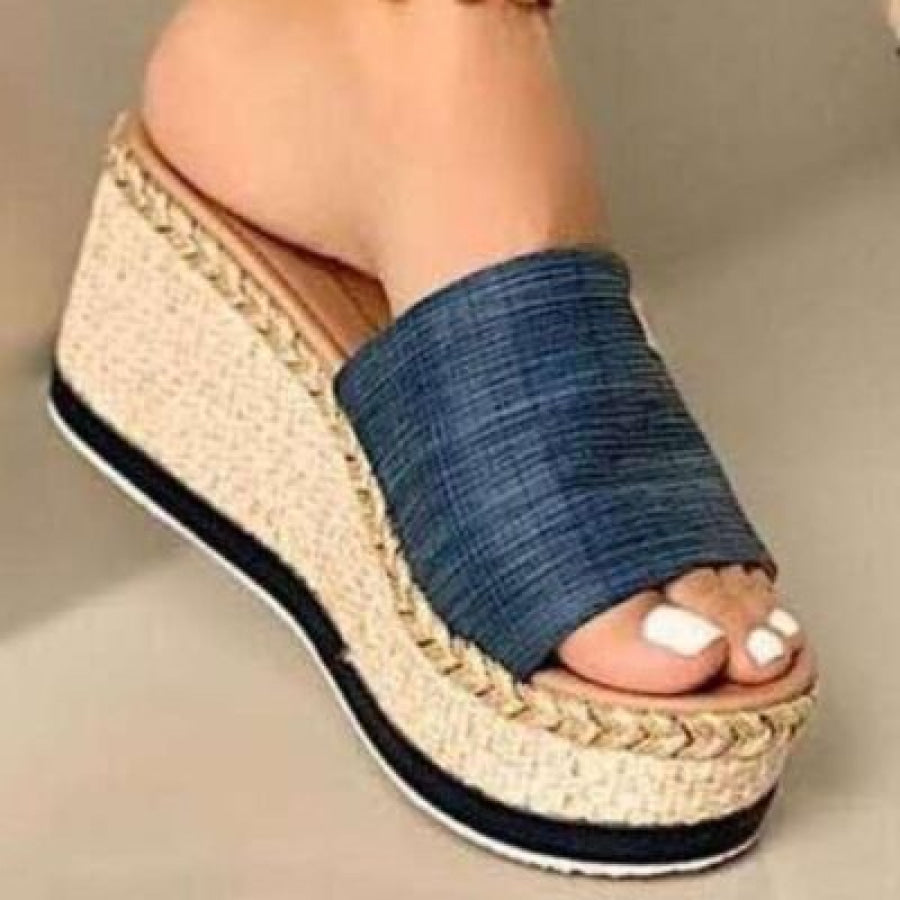 PU Leather Open Toe Sandals Apparel and Accessories