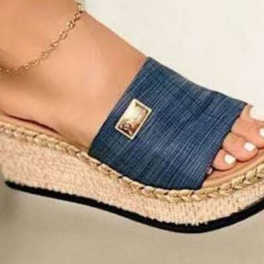 PU Leather Open Toe Sandals Apparel and Accessories