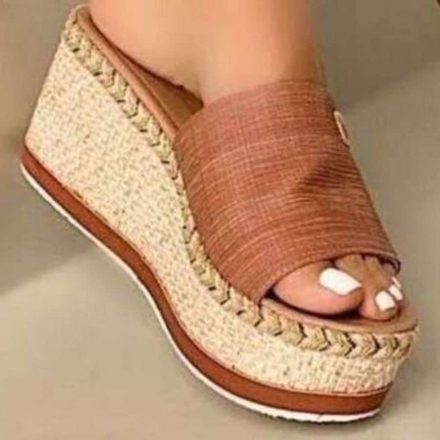 PU Leather Open Toe Sandals Apparel and Accessories
