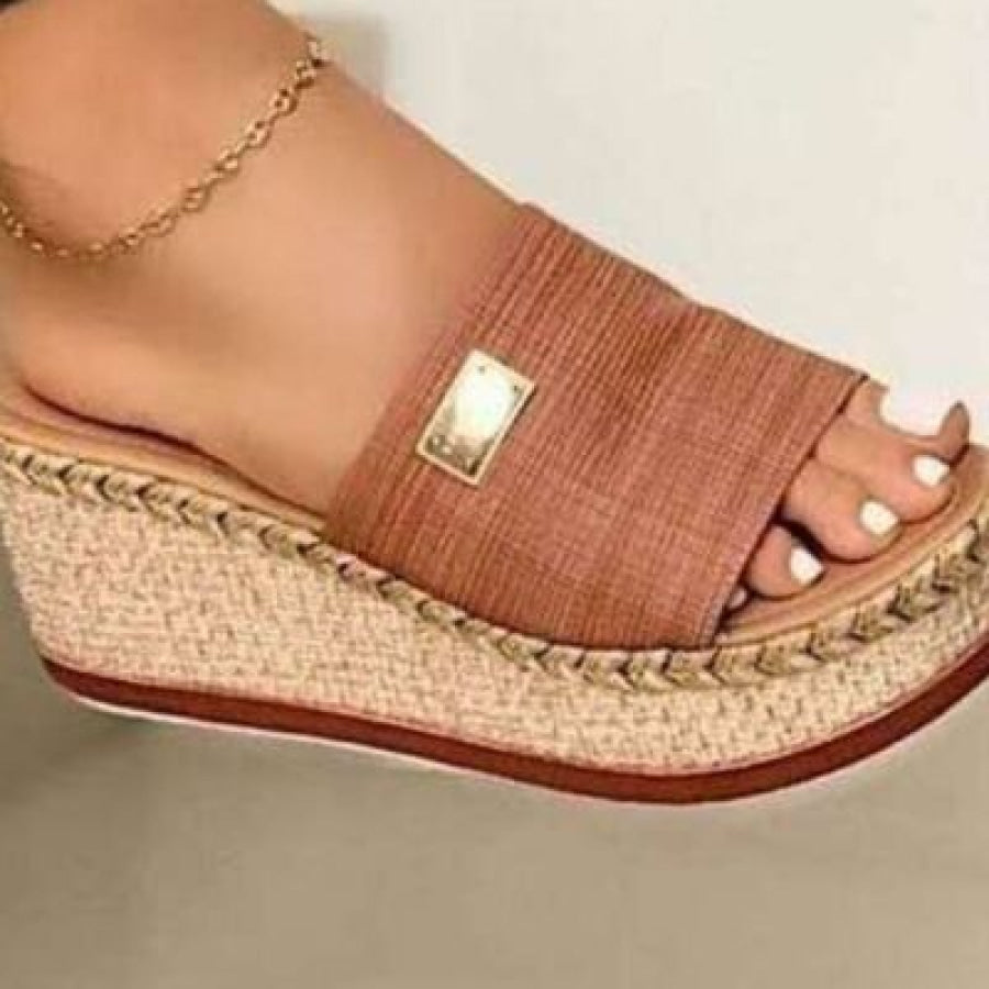 PU Leather Open Toe Sandals Apparel and Accessories