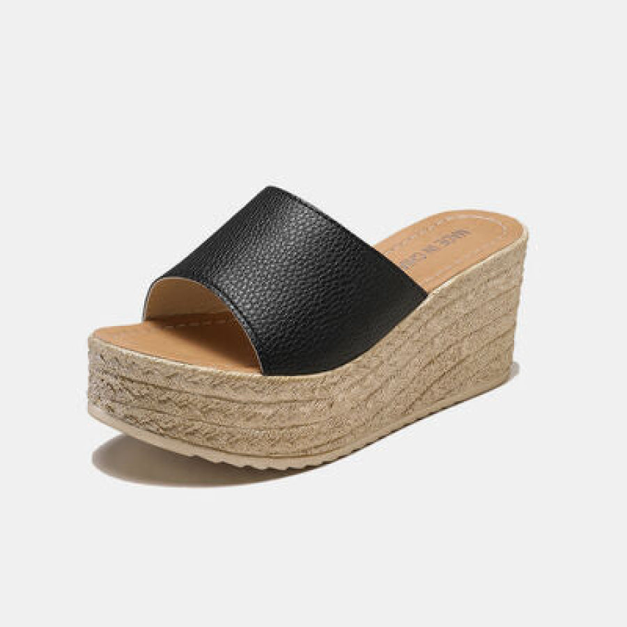 PU Leather Open Toe Sandals Apparel and Accessories