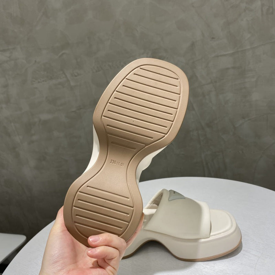 PU Leather Platform Sandals Apparel and Accessories