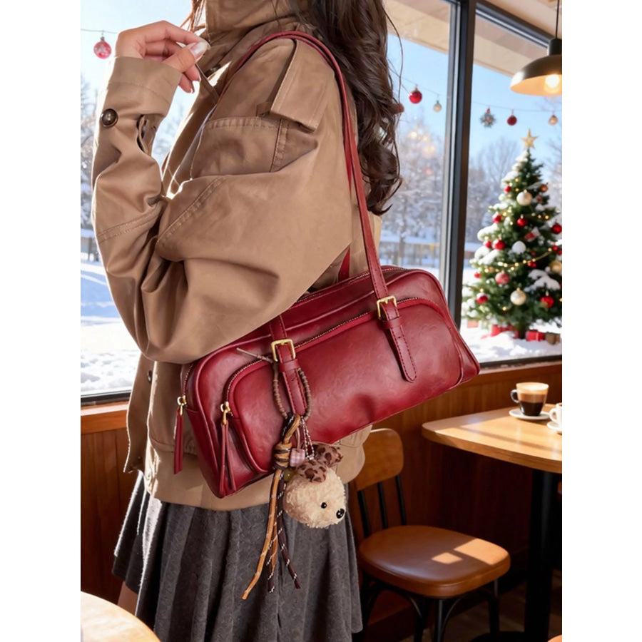 PU Leather Shoulder Bag Apparel and Accessories
