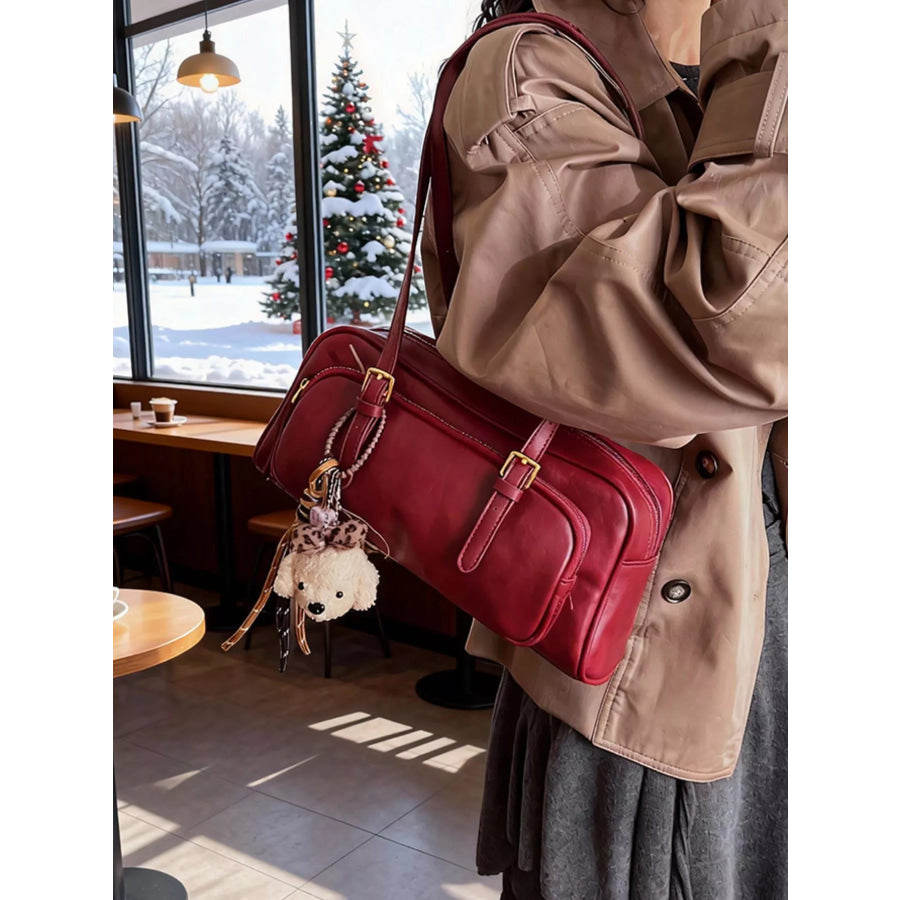 PU Leather Shoulder Bag Apparel and Accessories