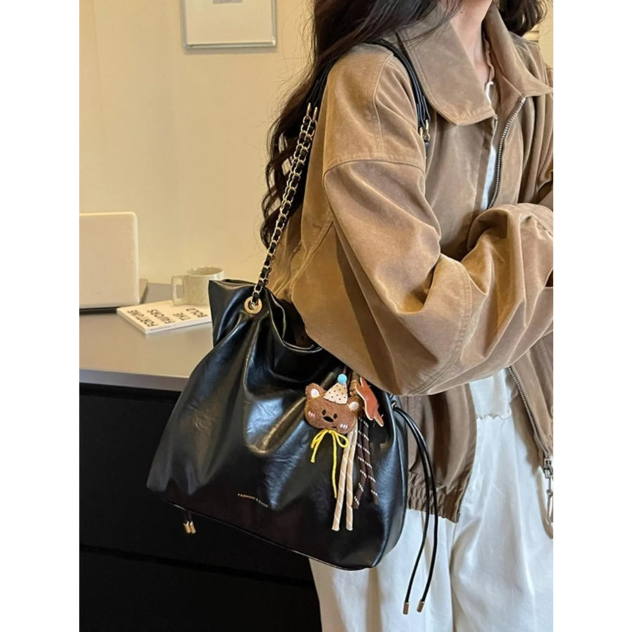 PU Leather Shoulder Bag Apparel and Accessories