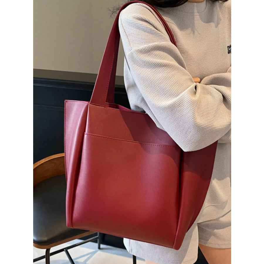 PU Leather Shoulder Bag Apparel and Accessories