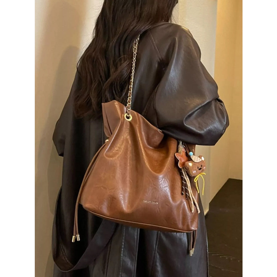 PU Leather Shoulder Bag Apparel and Accessories
