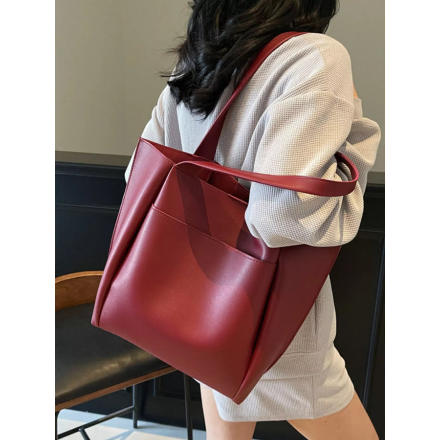 PU Leather Shoulder Bag Apparel and Accessories
