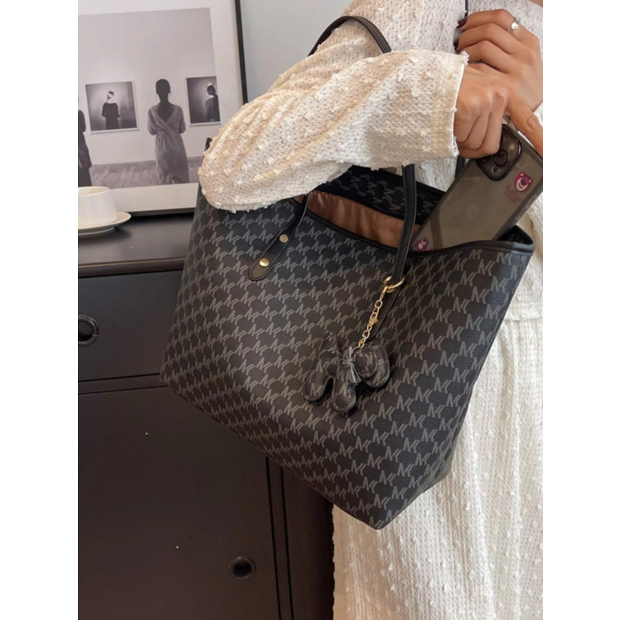 PU Leather Shoulder Bag Black / onesize Apparel and Accessories