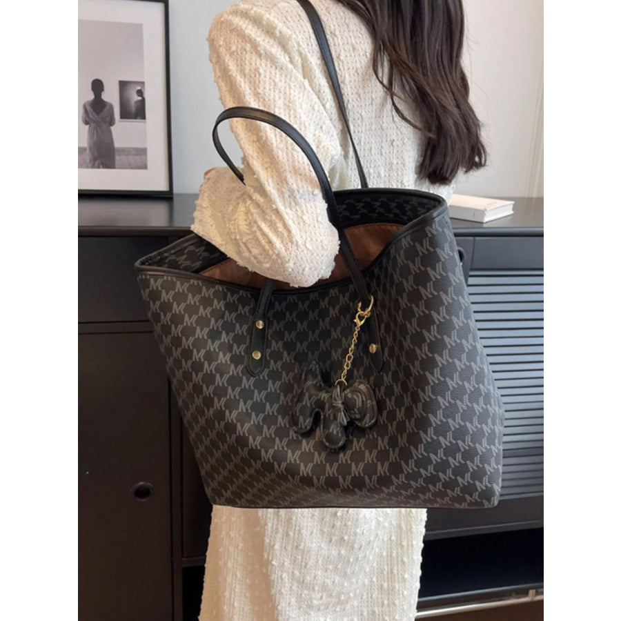 PU Leather Shoulder Bag Black / onesize Apparel and Accessories