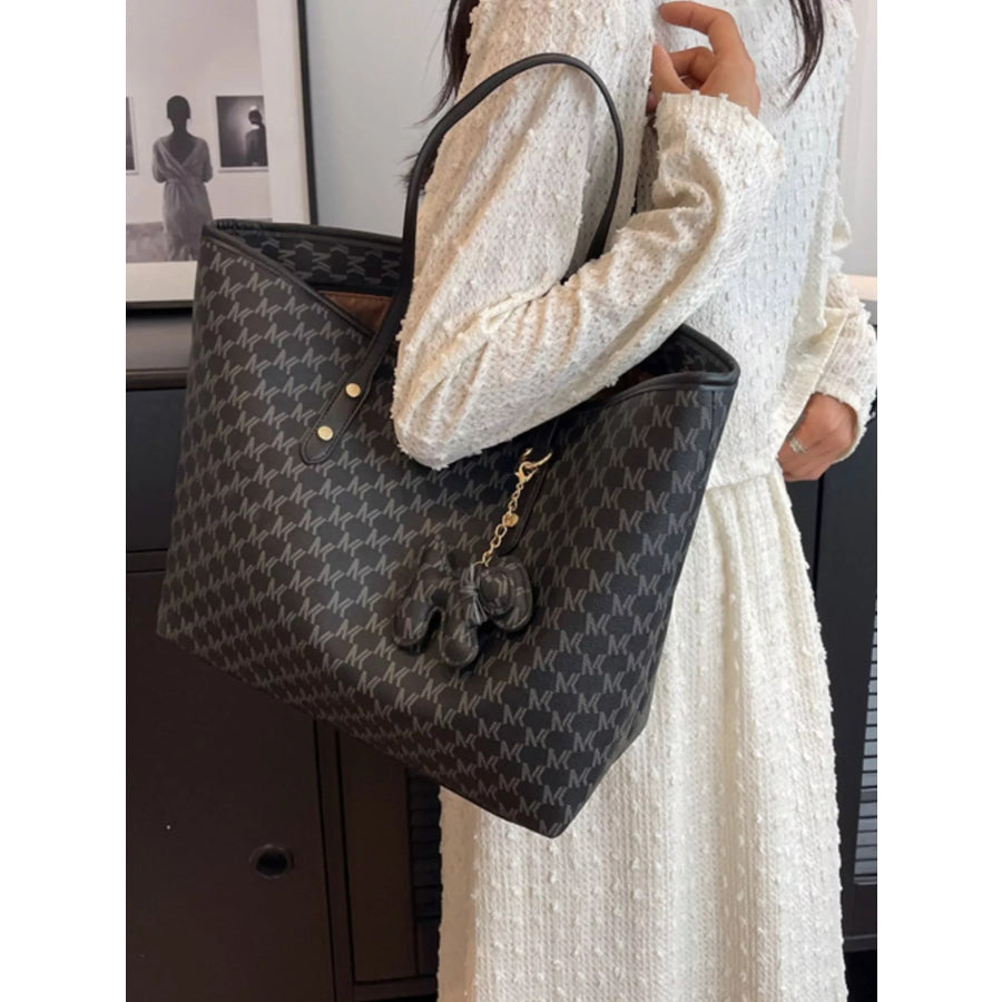 PU Leather Shoulder Bag Black / onesize Apparel and Accessories