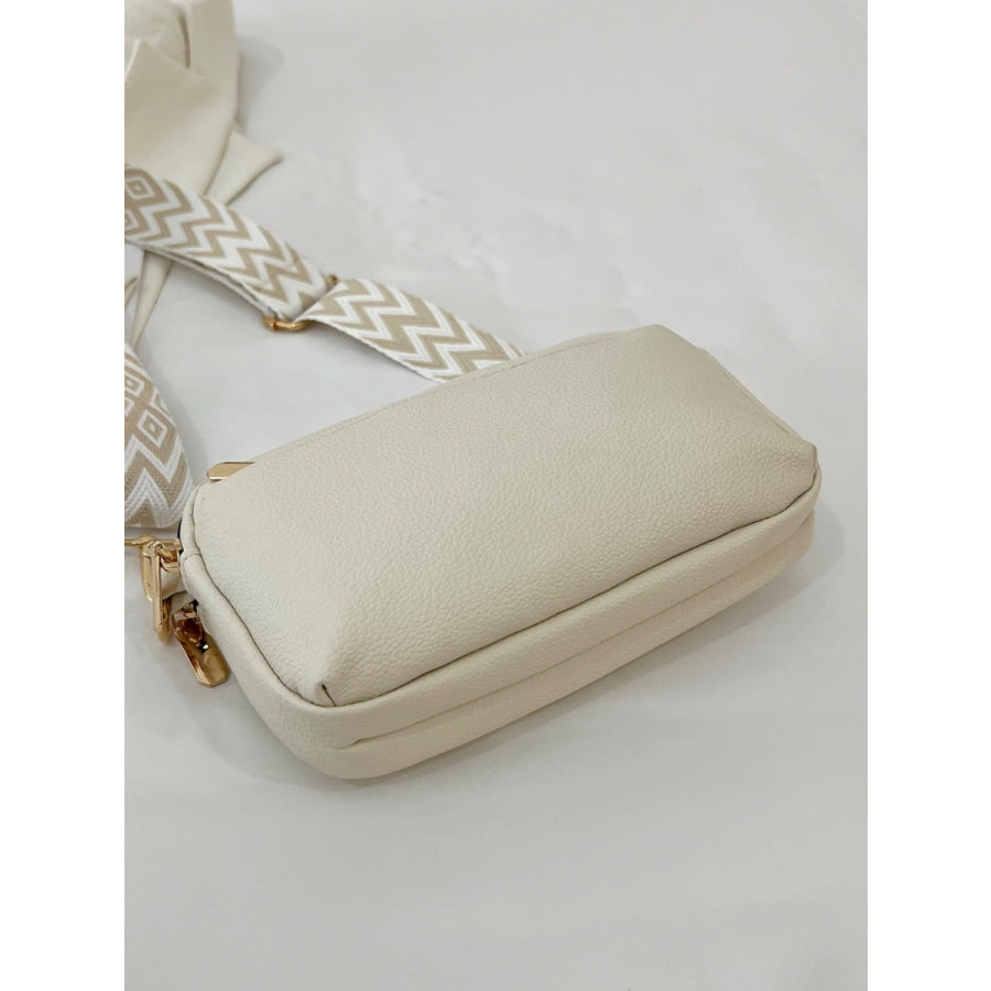 PU Leather Single Strap Crossbody Bag Apparel and Accessories