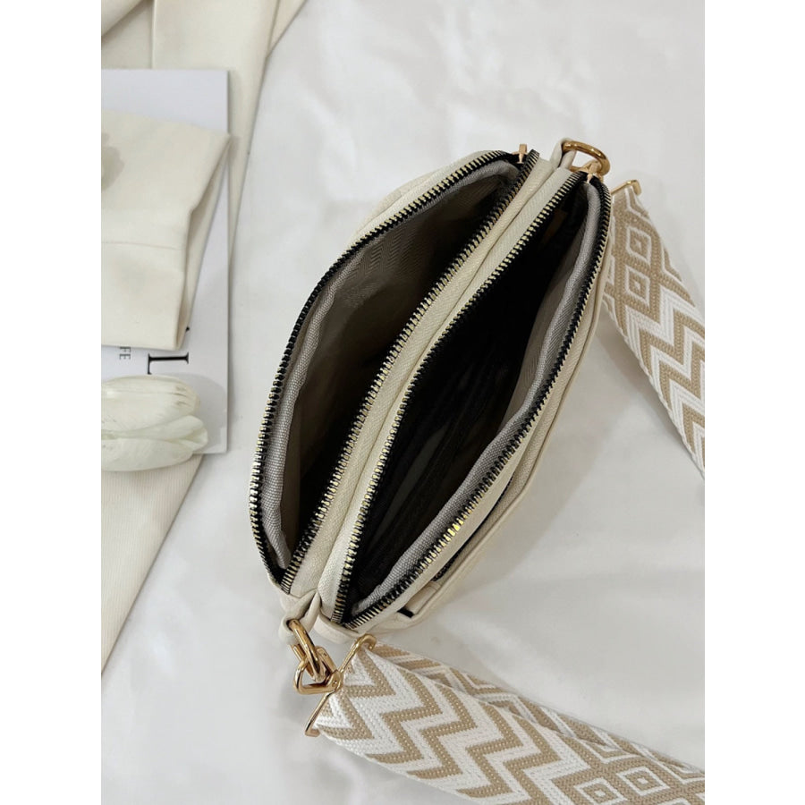 PU Leather Single Strap Crossbody Bag Apparel and Accessories