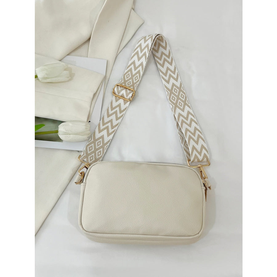 PU Leather Single Strap Crossbody Bag Apparel and Accessories