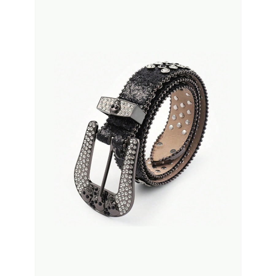 PU Leather Skull Belt Apparel and Accessories