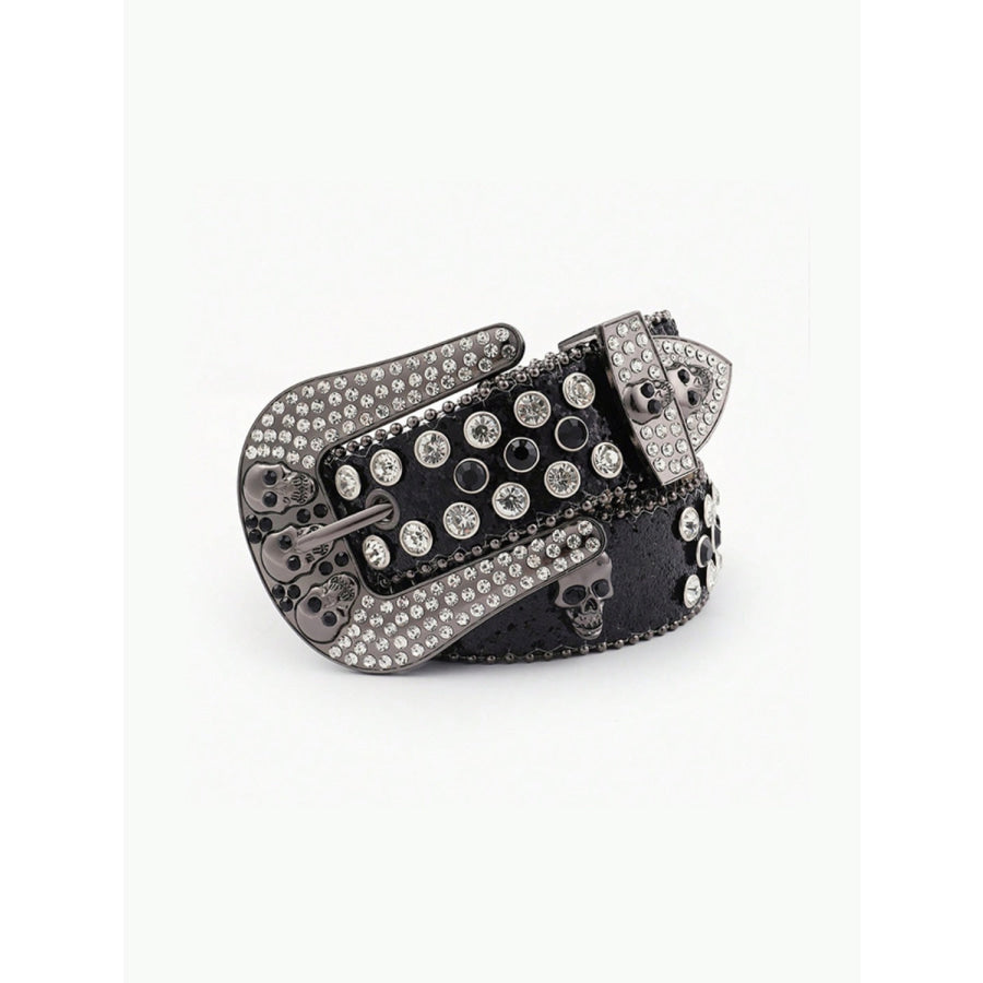 PU Leather Skull Belt Apparel and Accessories