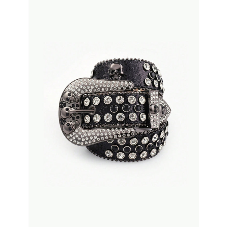 PU Leather Skull Belt Apparel and Accessories