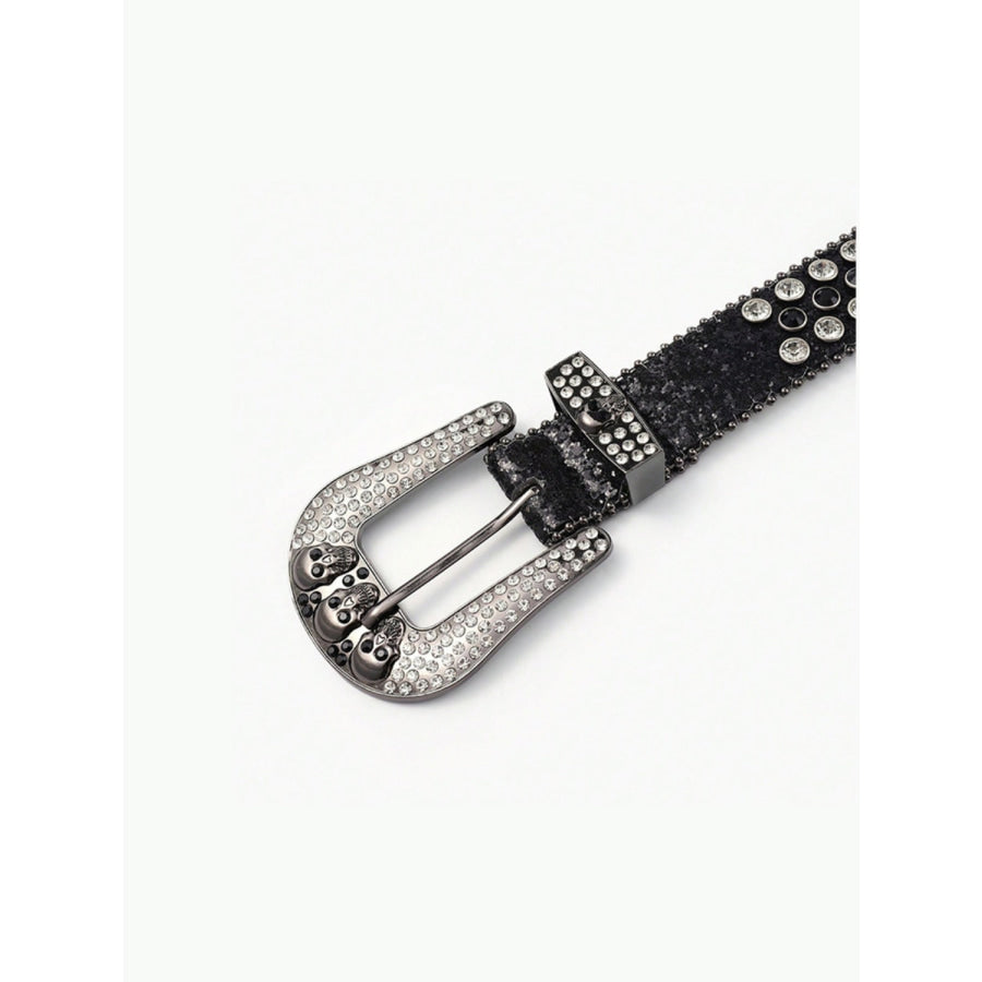 PU Leather Skull Belt Apparel and Accessories