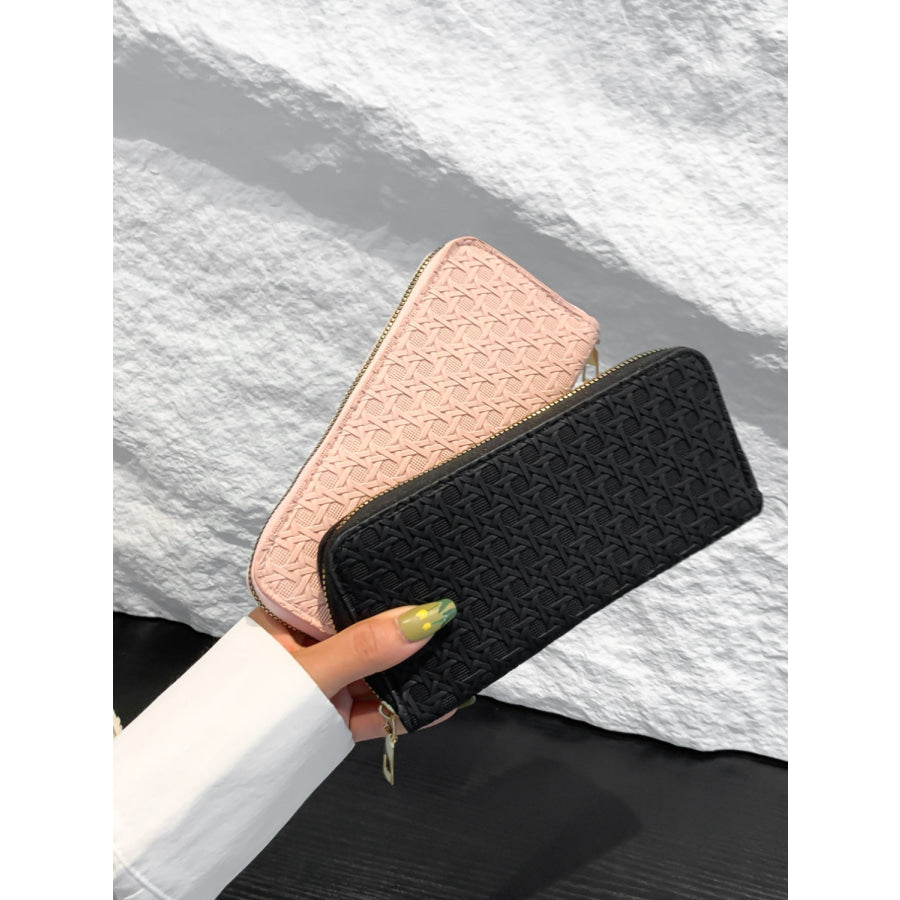 PU Leather Solid Color Wallet Apparel and Accessories