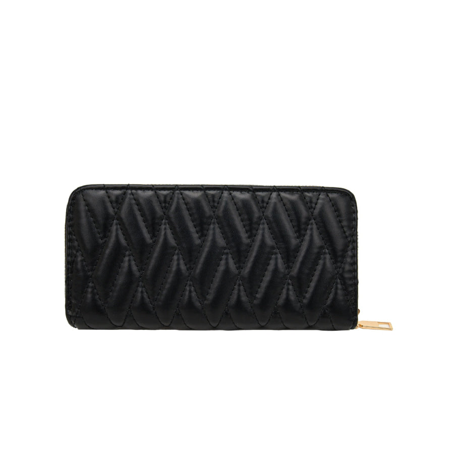 PU Leather Solid Color Wallet Apparel and Accessories