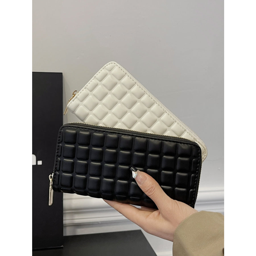 PU Leather Solid Color Wallet Apparel and Accessories